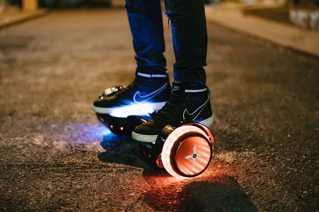 Hover-1 - Astro LED Light Up Electric Self-Balancing Scooter w/6 mi Max Operating Range & 7 mph Max Speed - Black_17