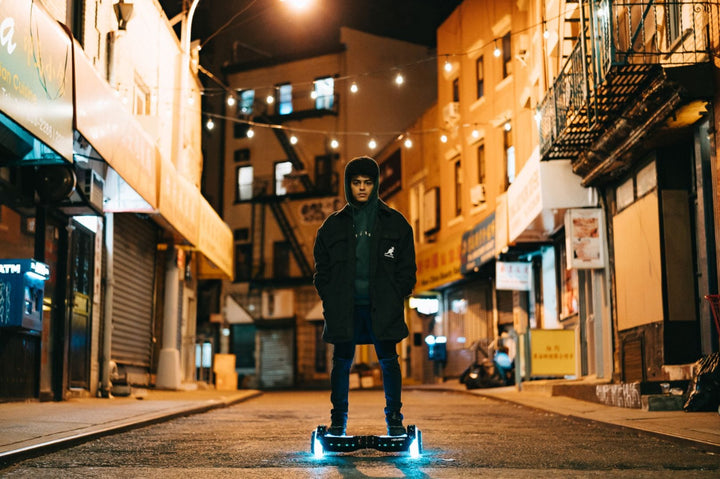 Hover-1 - Astro LED Light Up Electric Self-Balancing Scooter w/6 mi Max Operating Range & 7 mph Max Speed - Black_16