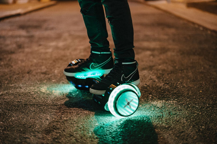 Hover-1 - Astro LED Light Up Electric Self-Balancing Scooter w/6 mi Max Operating Range & 7 mph Max Speed - Black_15