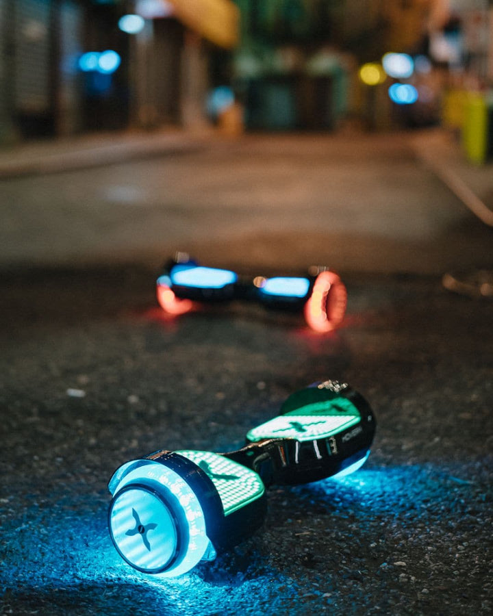 Hover-1 - Astro LED Light Up Electric Self-Balancing Scooter w/6 mi Max Operating Range & 7 mph Max Speed - Black_5
