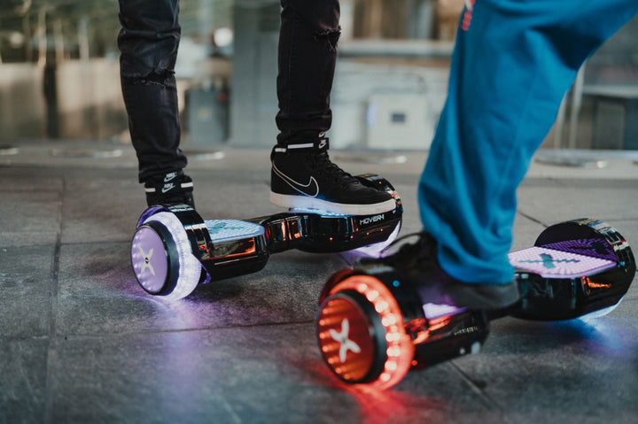 Hover-1 - Astro LED Light Up Electric Self-Balancing Scooter w/6 mi Max Operating Range & 7 mph Max Speed - Black_8