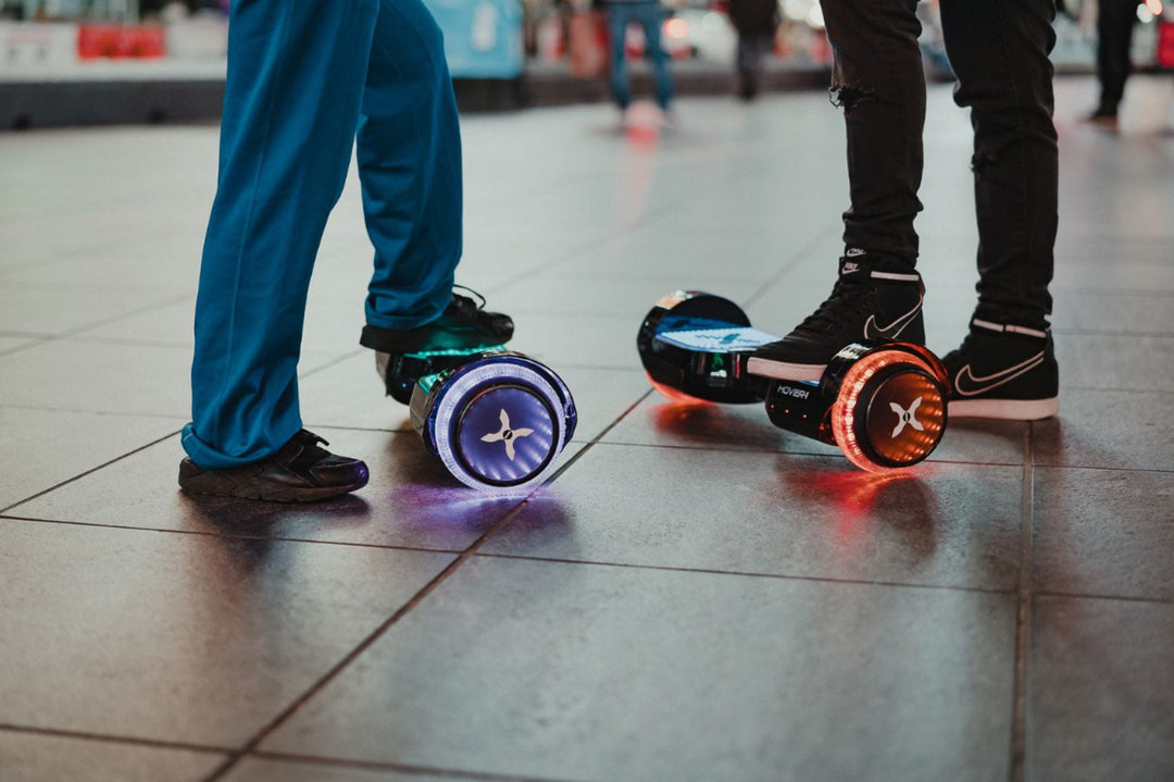 Hover-1 - Astro LED Light Up Electric Self-Balancing Scooter w/6 mi Max Operating Range & 7 mph Max Speed - Black_3