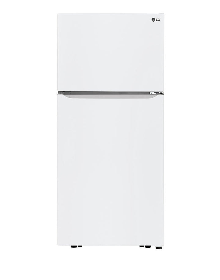 LG - 20.2 Cu. Ft. Top-Freezer Refrigerator - White_0