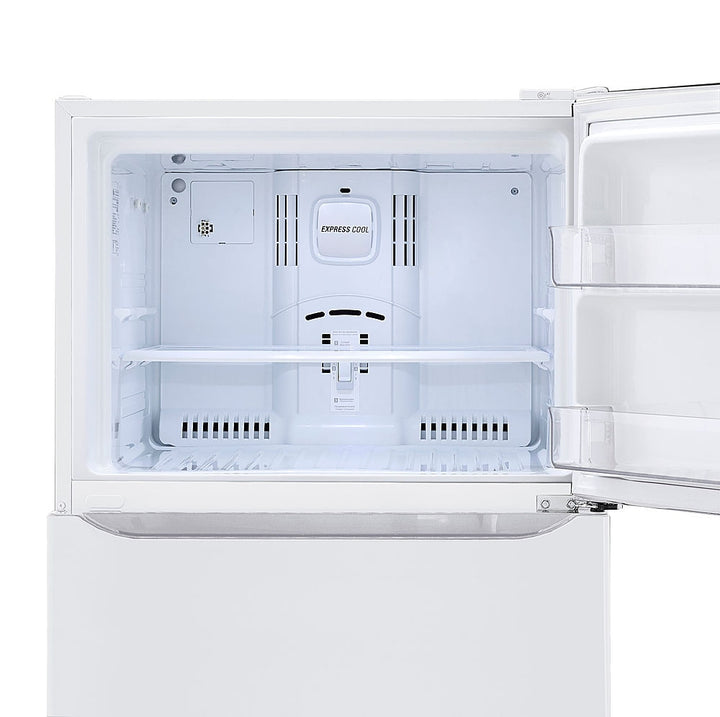 LG - 20.2 Cu. Ft. Top-Freezer Refrigerator - White_14