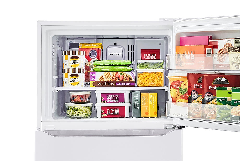 LG - 20.2 Cu. Ft. Top-Freezer Refrigerator - White_11