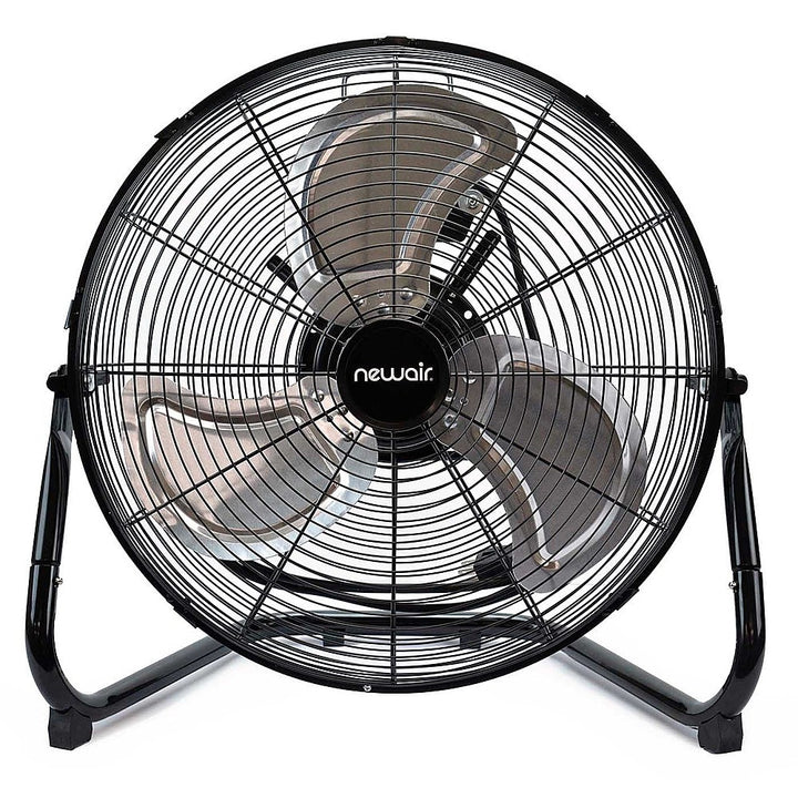 NewAir - 3000 CFM 18” High Velocity Portable Floor Fan with 3 Fan Speeds and Long-Lasting Ball Bearing Motor - Black_6