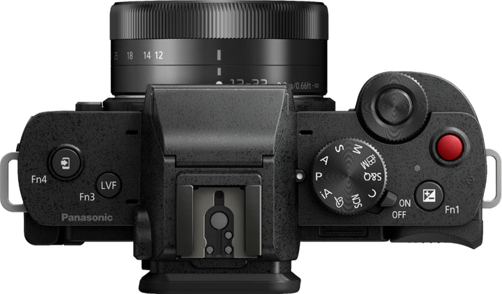 Panasonic - LUMIX G100 Mirrorless Camera for Photo, 4K Video and Vlogging, 12-32mm Lens - DC-G100KK - Black_4