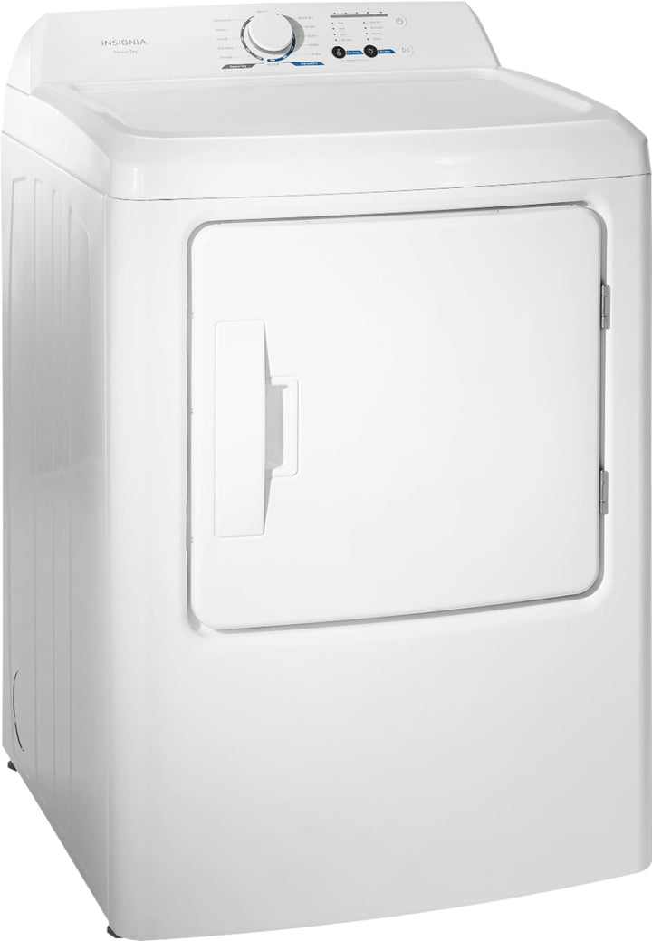 Insignia™ - 6.7 Cu. Ft. 12-Cycle Electric Dryer - White_1