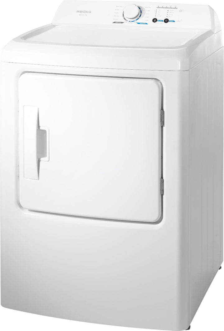 Insignia™ - 6.7 Cu. Ft. 12-Cycle Electric Dryer - White_2