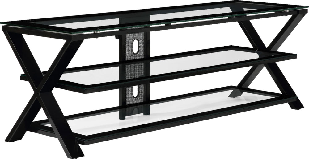 Whalen Furniture - 75" TV Console For Most Flat Panel TVs Up to 75" - Black_1