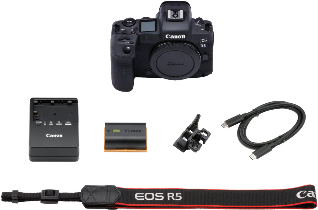 Canon - EOS R5 Mirrorless Camera (Body Only) - Black_4