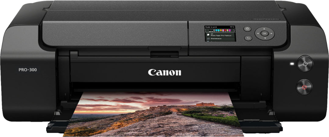 Canon - imagePROGRAF PRO-300 Wireless Inkjet Printer - Black_1