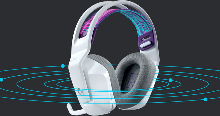 Logitech - G733 LIGHTSPEED Wireless DTS Headphone:X v2.0 Over-the-Ear Gaming Headset for PC and PlayStation - White_3