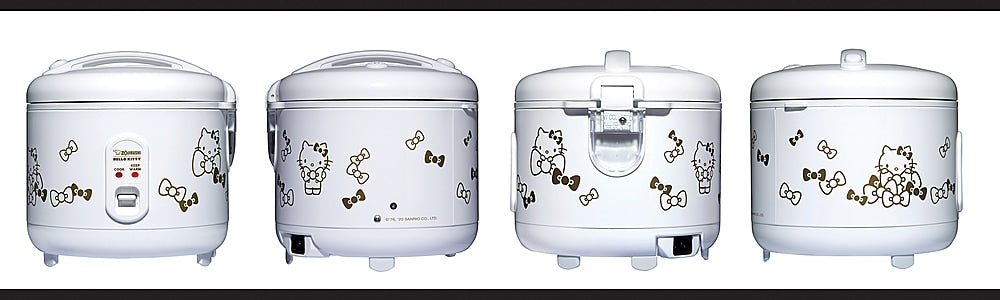 Zojirushi - x Hello Kitty 5.5 Cup Automatic Rice Cooker & Warmer - White_1