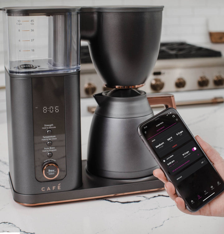 Café - Smart Drip 10-Cup Coffee Maker with WiFi - Matte Black_4
