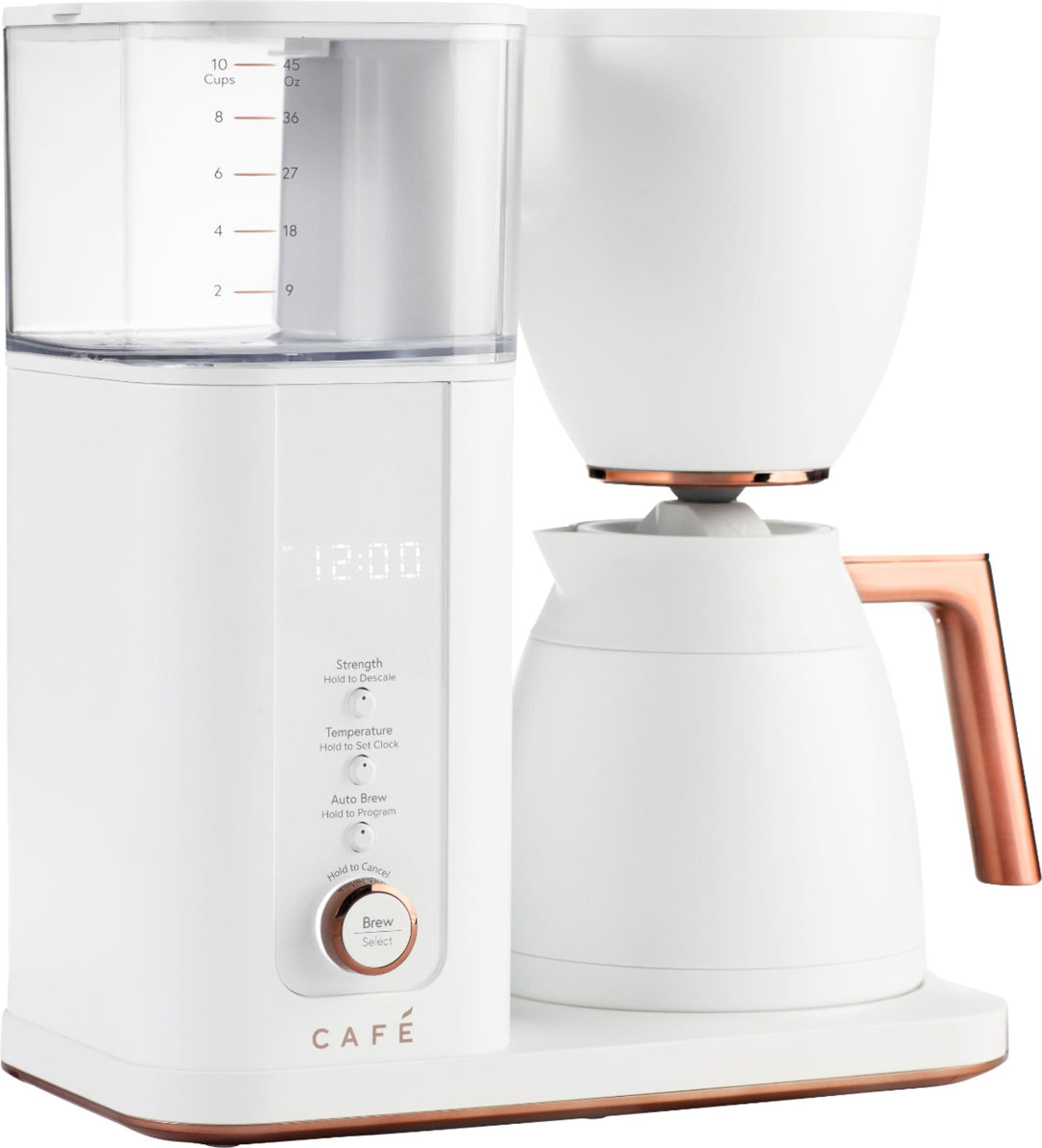 Café - Smart Drip 10-Cup Coffee Maker with Wi-Fi - Matte White_1