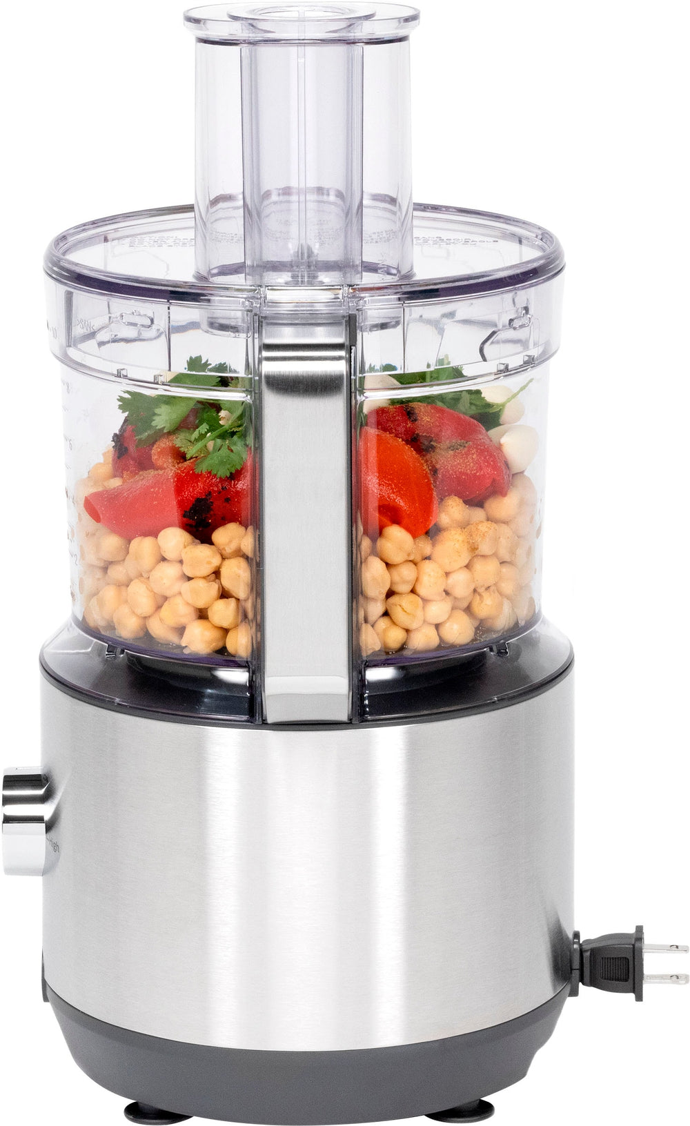 GE - 12-Cup Food Processor with Accessories - Stainless Steel_1