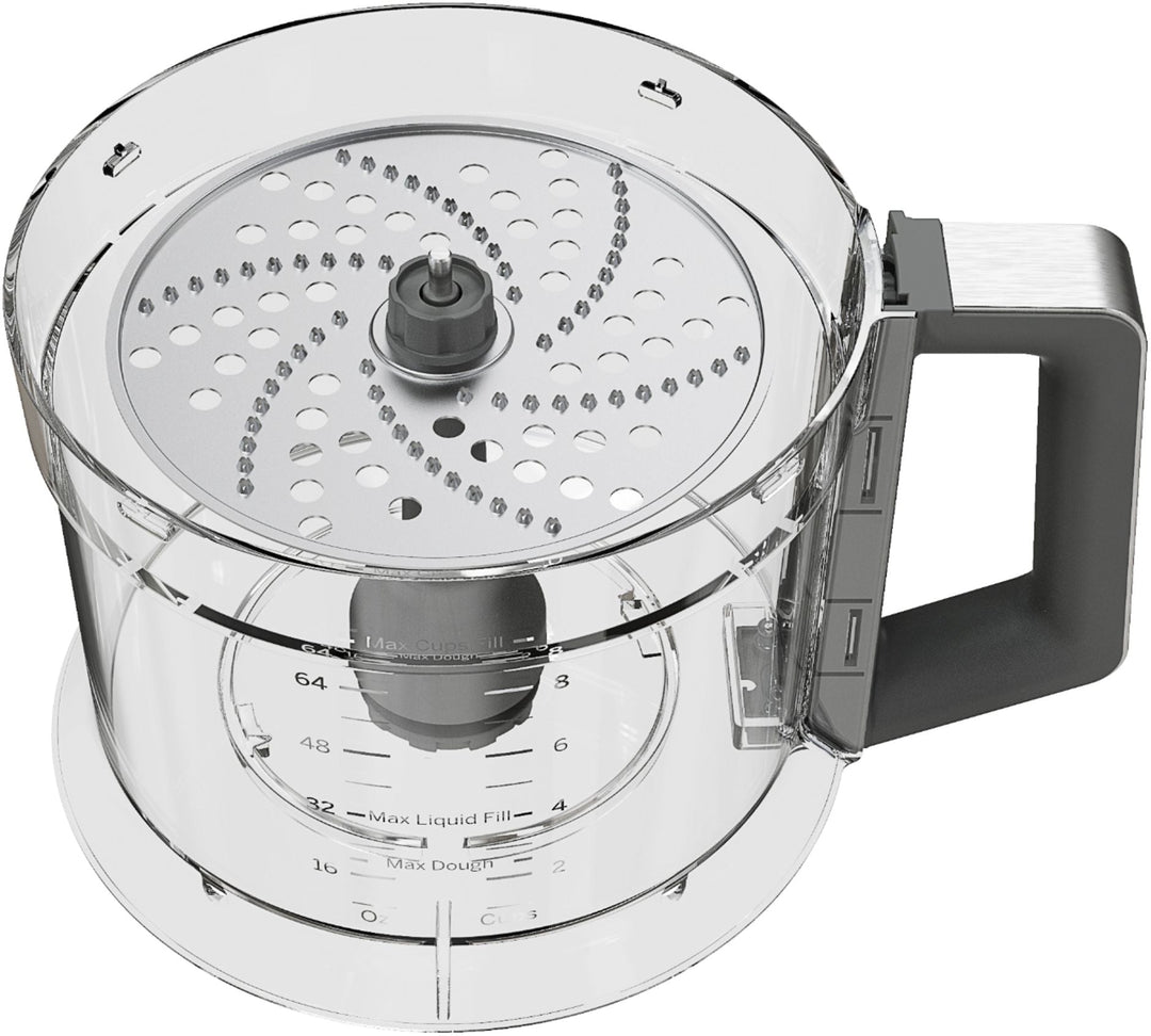 GE - 12-Cup Food Processor with Accessories - Stainless Steel_2