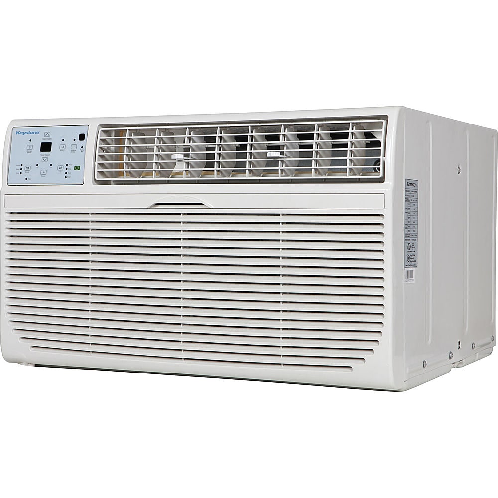 Keystone - Energy Star 8,000 BTU 115V Through-the-Wall Air Conditioner with Follow Me LCD Remote Control - White_4