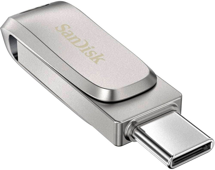 SanDisk - Ultra Dual Drive Luxe 1TB USB 3.1, USB Type-C Flash Drive - Silver_7