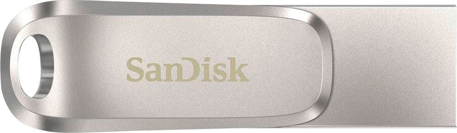 SanDisk - Ultra Dual Drive Luxe 256GB USB 3.1, USB Type-C Flash Drive - Silver_0