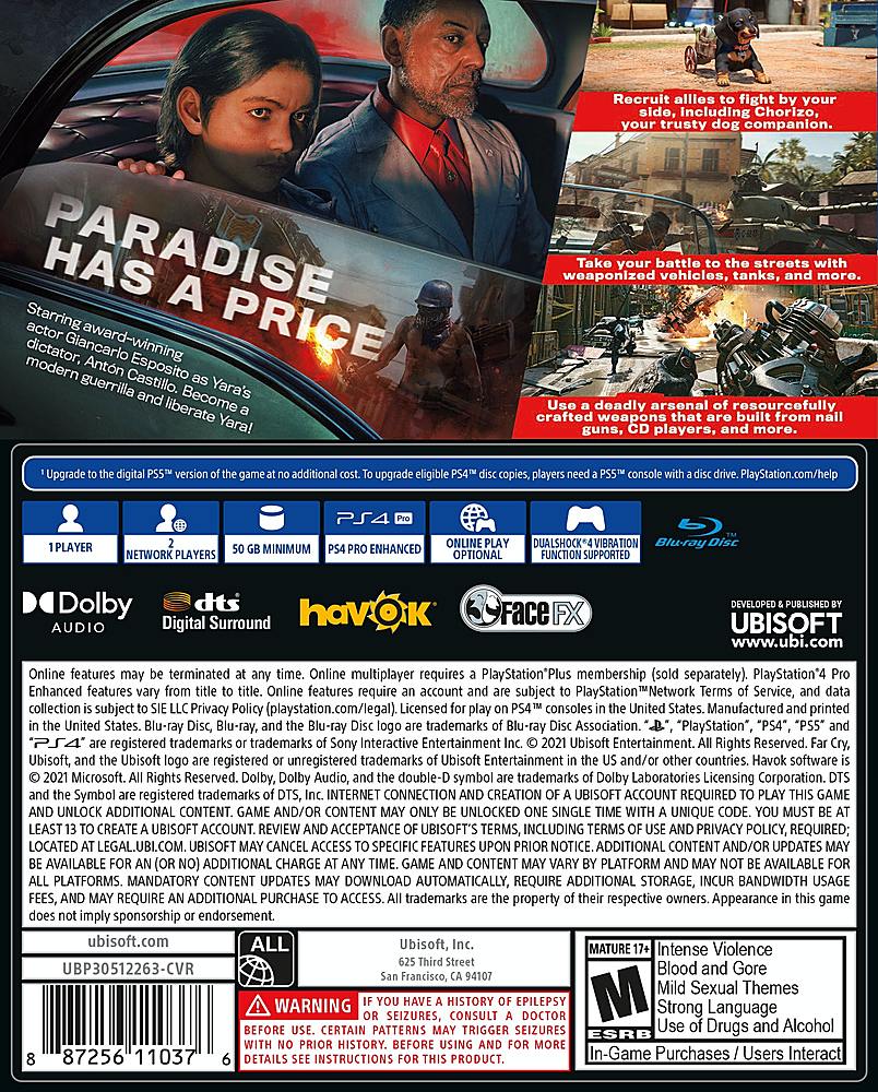 Far Cry 6 Standard Edition - PlayStation 4, PlayStation 5_1