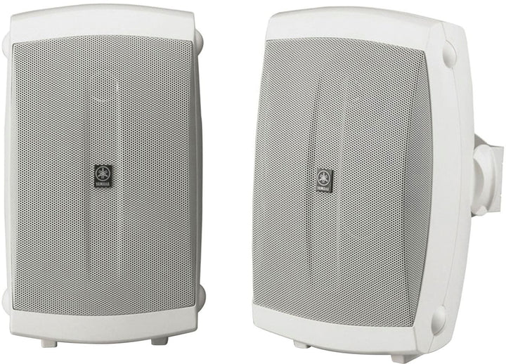 Yamaha - 120W Outdoor Wall-Mount 2-Way Speakers - White_2