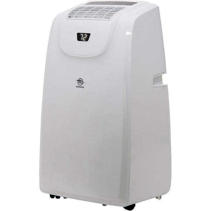 AireMax - 500 Sq. Ft 8,000 BTU Portable Air Conditioner with 11,000 BTU Heater - White_7