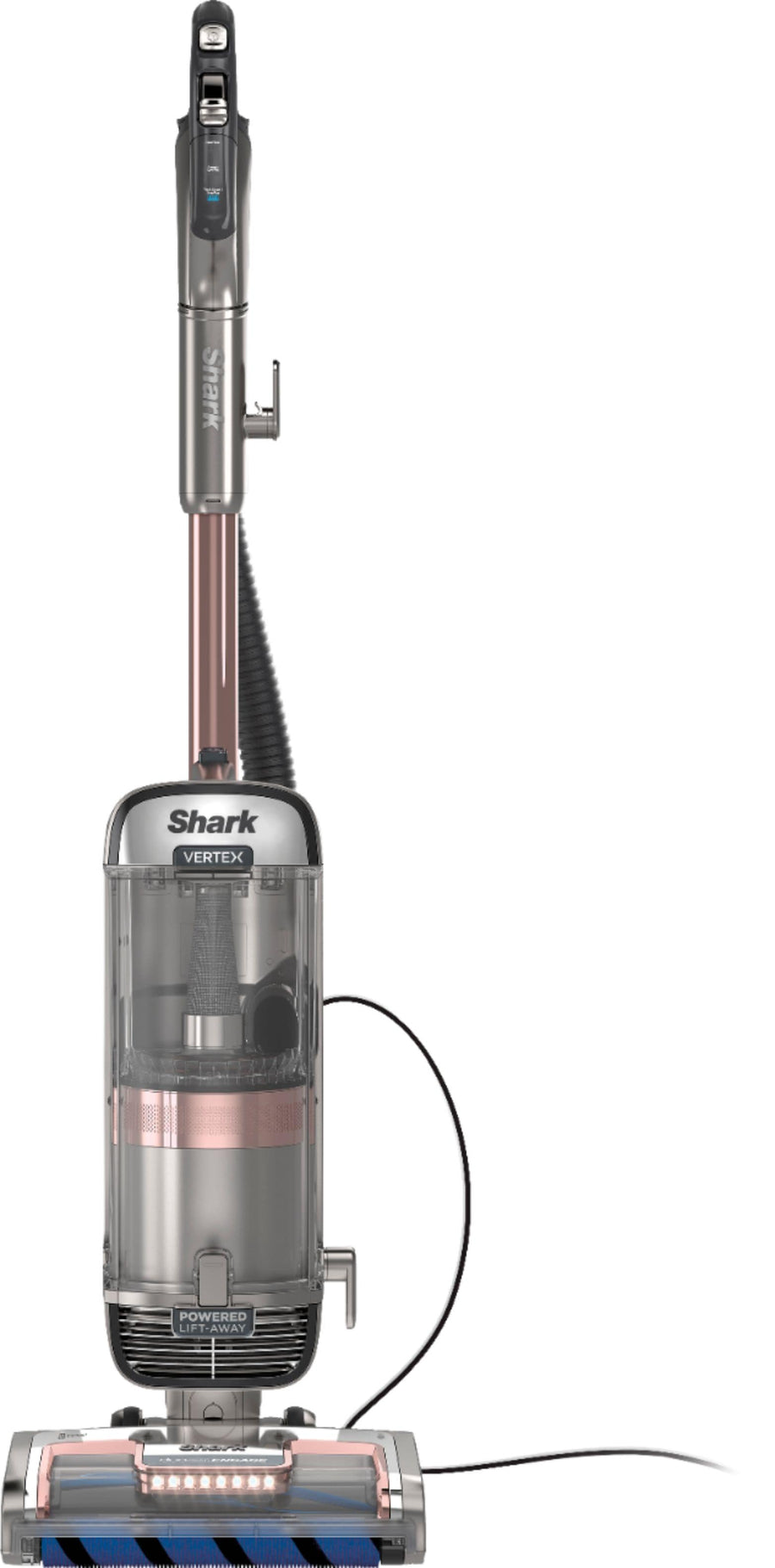 Shark Vertex DuoClean PowerFin Upright Vacuum with Powered Lift-Away and Self-Cleaning Brushroll - Rose Gold_0