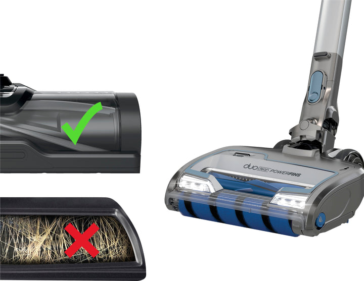 Shark - Vertex Cordless Stick Vacuum with DuoClean PowerFins - Blue_18