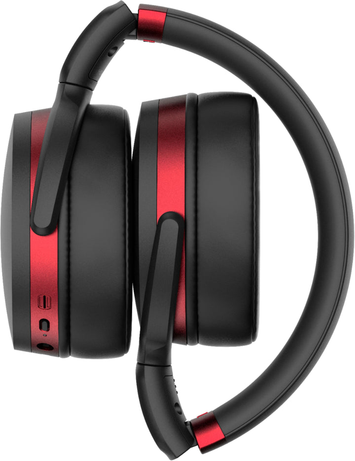 Sennheiser - HD 458BT Wireless Noise Cancelling Headphones (HD 458BT Exclusive) - Black/Red_4