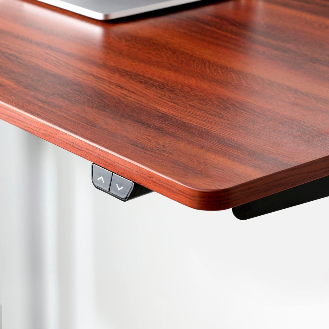 Insignia™ - Adjustable Standing Desk with Electronic Control - 47.2" - Mahogany_6