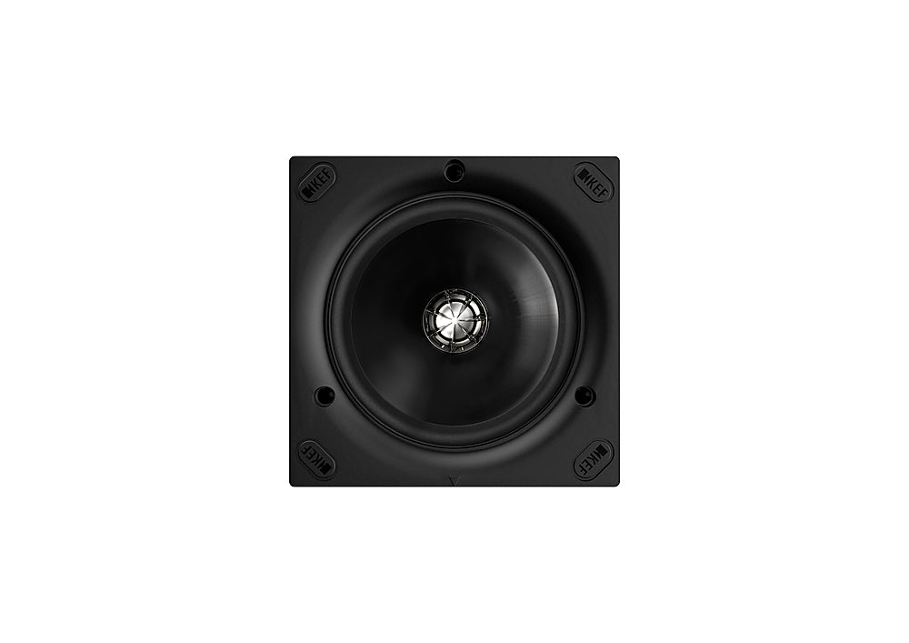 KEF - Ci Flush Mount Series Square Speaker - Black_3