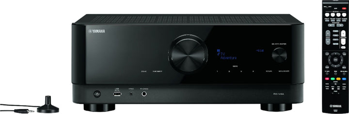 Yamaha - RX-V4A 5.2-channel AV Receiver with 8K HDMI and MusicCast - Black_0