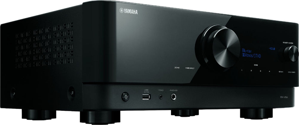 Yamaha - RX-V6A 7.2-channel AV Receiver with 8K HDMI and MusicCast - Black_1