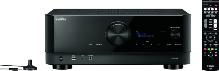 Yamaha - RX-V6A 7.2-channel AV Receiver with 8K HDMI and MusicCast - Black_0