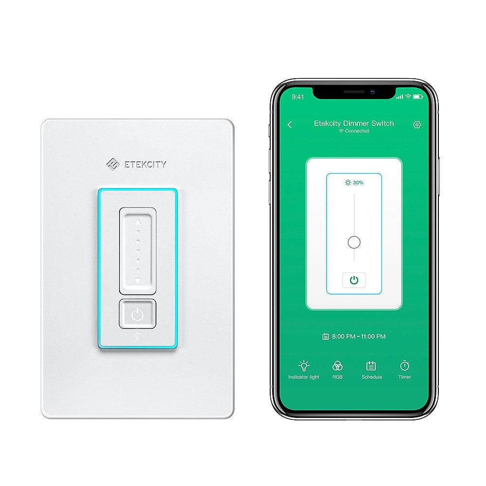 Etekcity - Smart Wi-Fi Dimmer Switch (4-Pack) - White_5