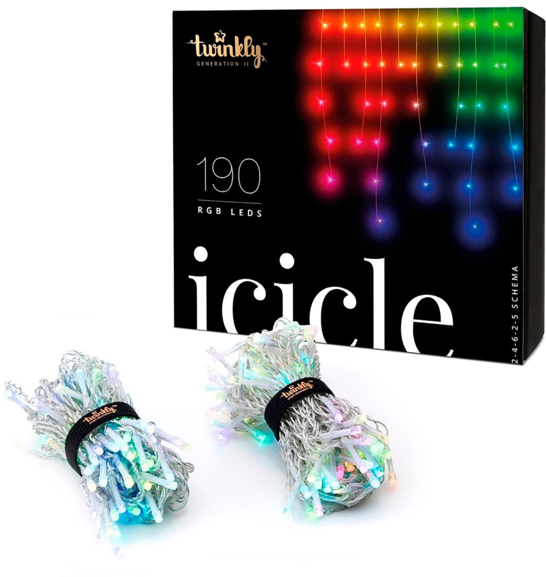 Twinkly - Smart Icicle Lights LED 190 RGB  Generation II_8