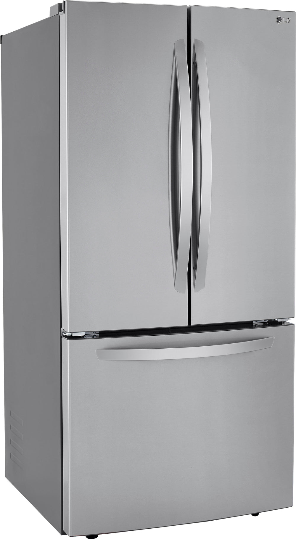 LG - 25.1 Cu. Ft. French Door Refrigerator with Ice Maker - Stainless steel_1