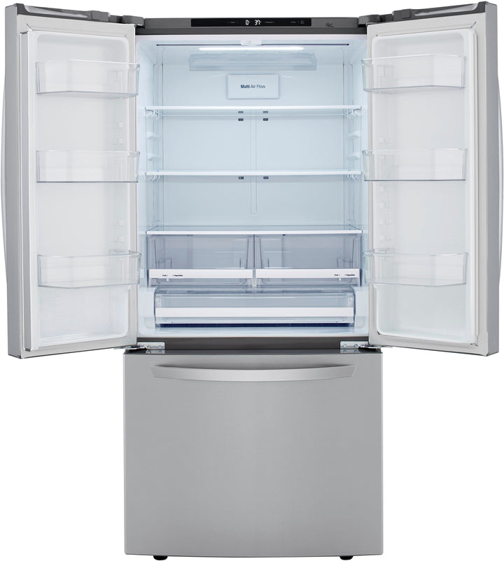 LG - 25.1 Cu. Ft. French Door Refrigerator with Ice Maker - Stainless steel_15