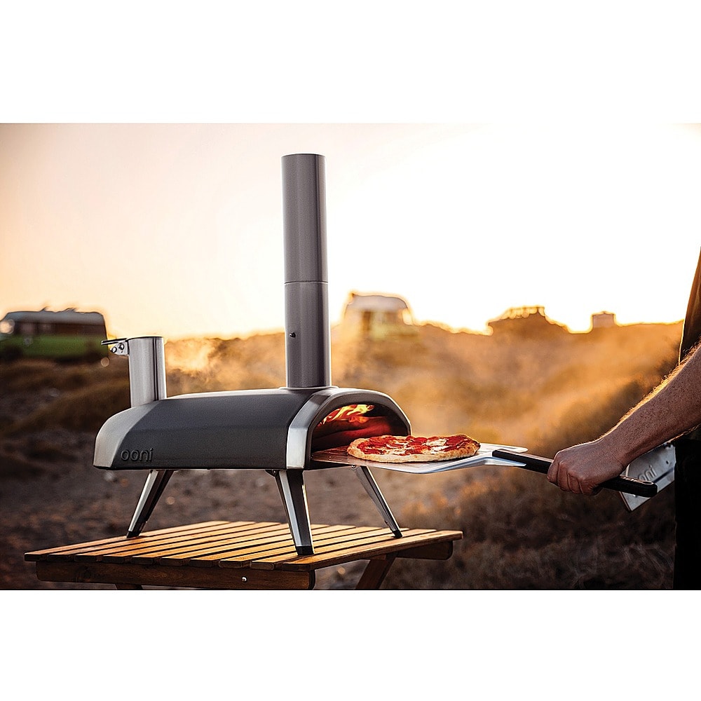 Ooni - Fyra 12 Inch Portable Outdoor Pizza Oven - Silver_3
