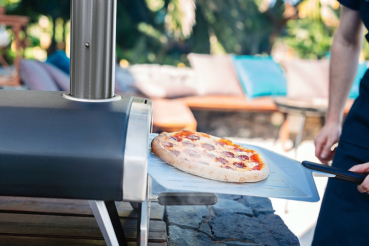 Ooni - Fyra 12 Inch Portable Outdoor Pizza Oven - Silver_1