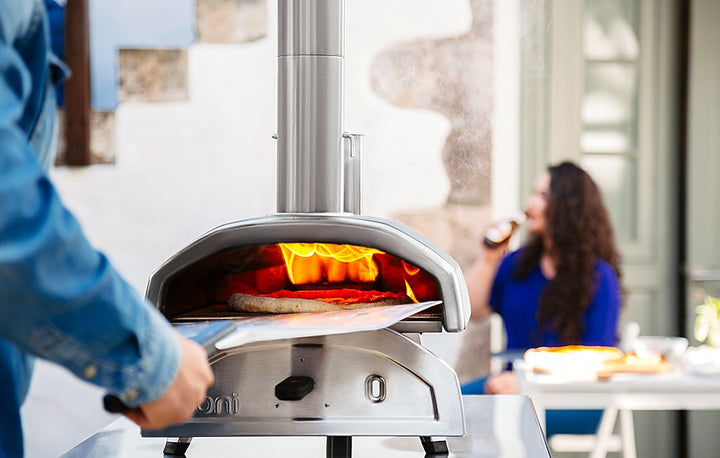 Ooni - Fyra 12 Inch Portable Outdoor Pizza Oven - Silver_5