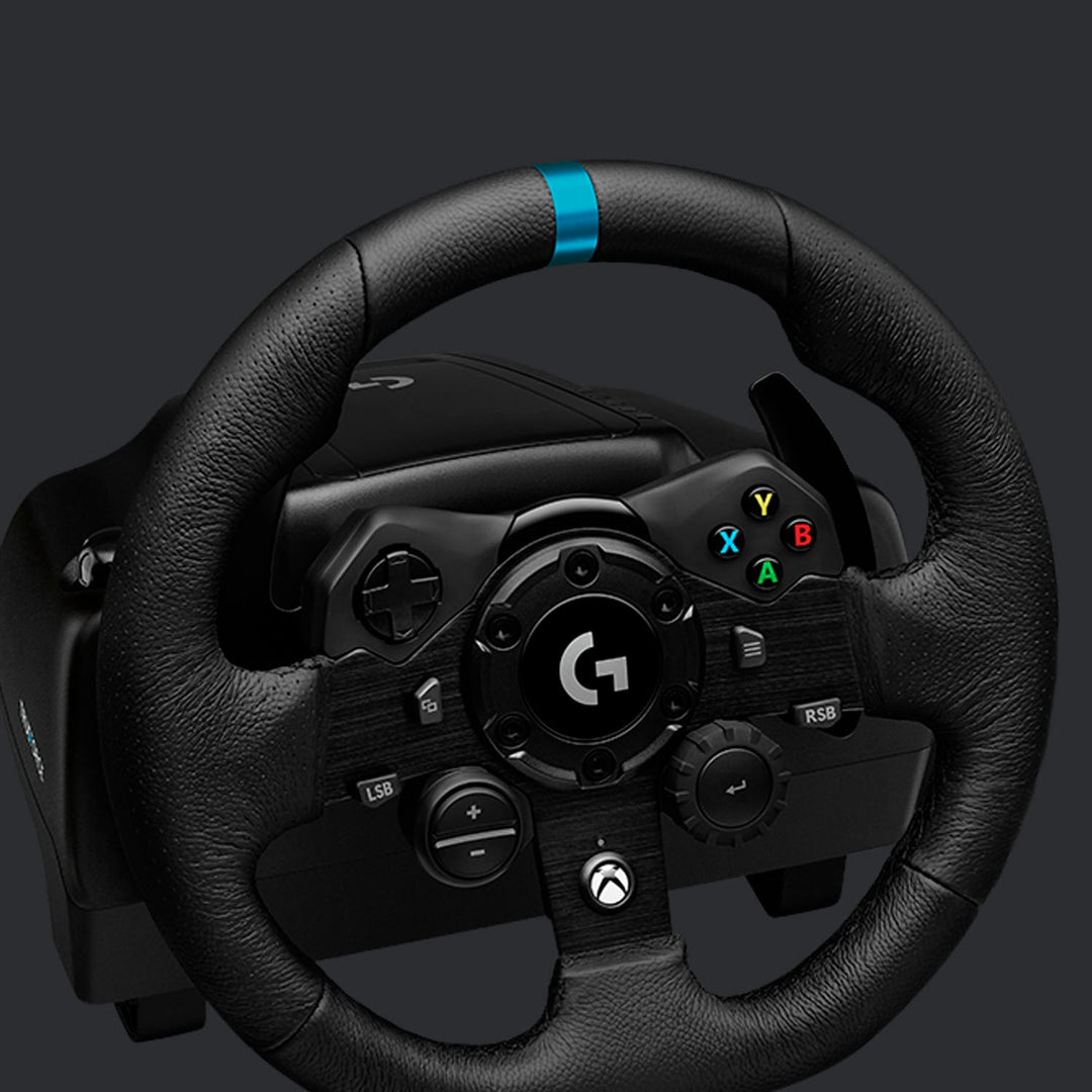 Logitech - G923 Racing Wheel and Pedals for Xbox Series X|S, Xbox One and PC - Black_4