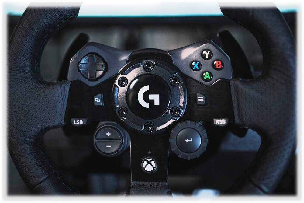 Logitech - G923 Racing Wheel and Pedals for Xbox Series X|S, Xbox One and PC - Black_10