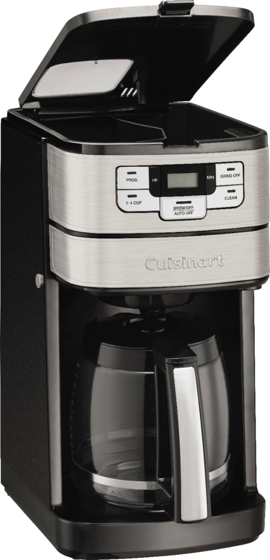 Cuisinart - 12 Cup Coffeemaker - Black/Stainless_0