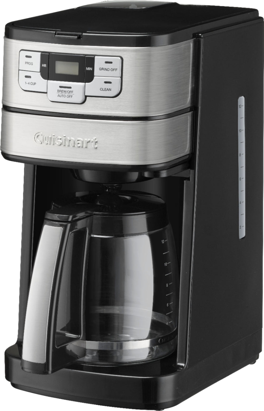 Cuisinart - 12 Cup Coffeemaker - Black/Stainless_1