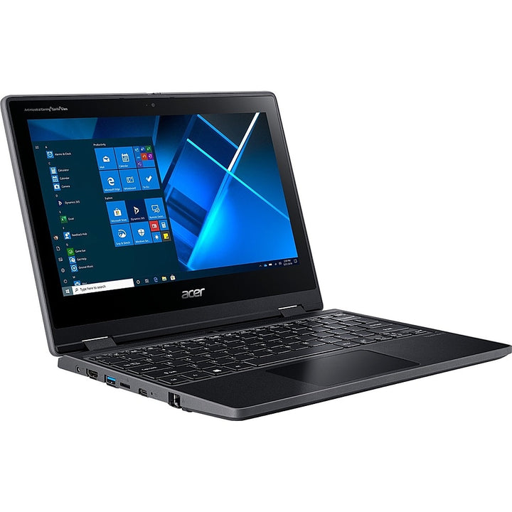 Acer - TravelMate Spin B3 B311RN-31 11.6" Laptop - Intel Celeron - 4 GB Memory - 128 GB eMMC - Shale Black_7