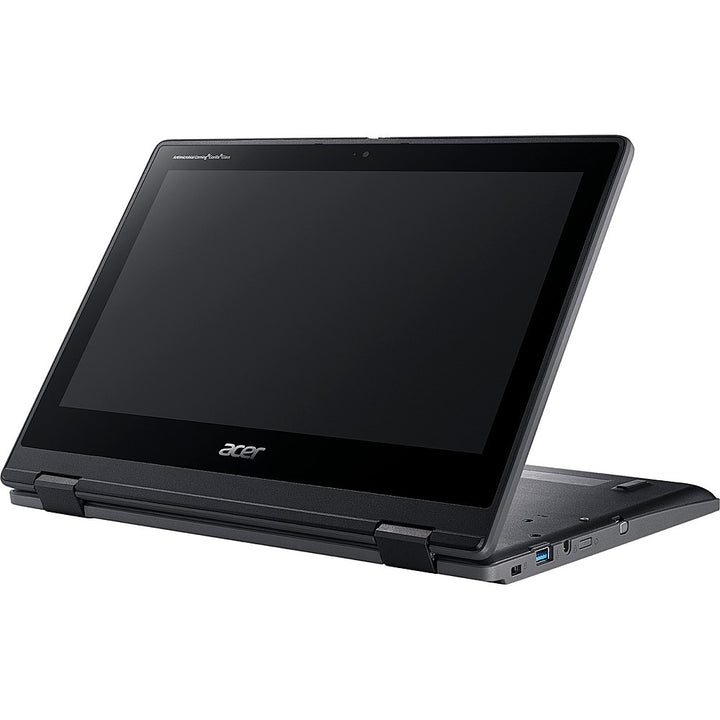 Acer - TravelMate Spin B3 B311RN-31 11.6" Laptop - Intel Celeron - 4 GB Memory - 128 GB eMMC - Shale Black_11