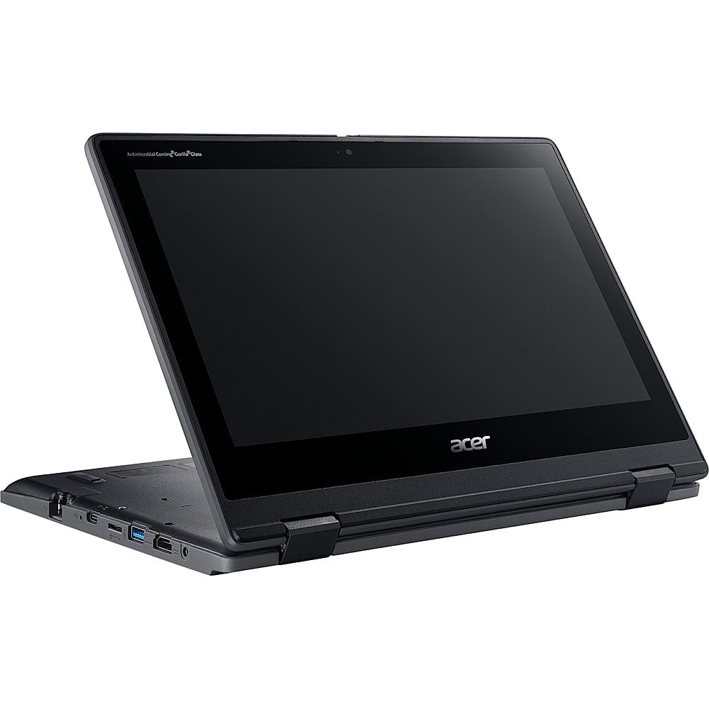Acer - TravelMate Spin B3 B311RN-31 11.6" Laptop - Intel Celeron - 4 GB Memory - 128 GB eMMC - Shale Black_1
